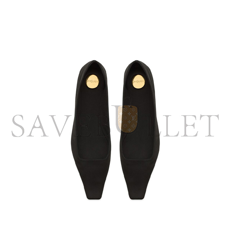 YSL POPPY BALLERINAS IN SATIN CREPE 8004069QN001000